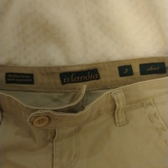 Khaki Shorts by Islandia, Size 3 - Picture 3 of 6